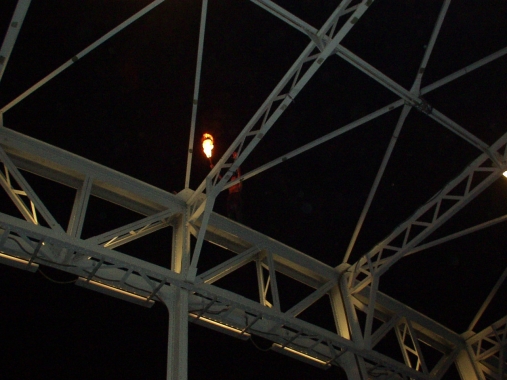 Paris, Fire Acrobat, Nuit Blanche, France 2006